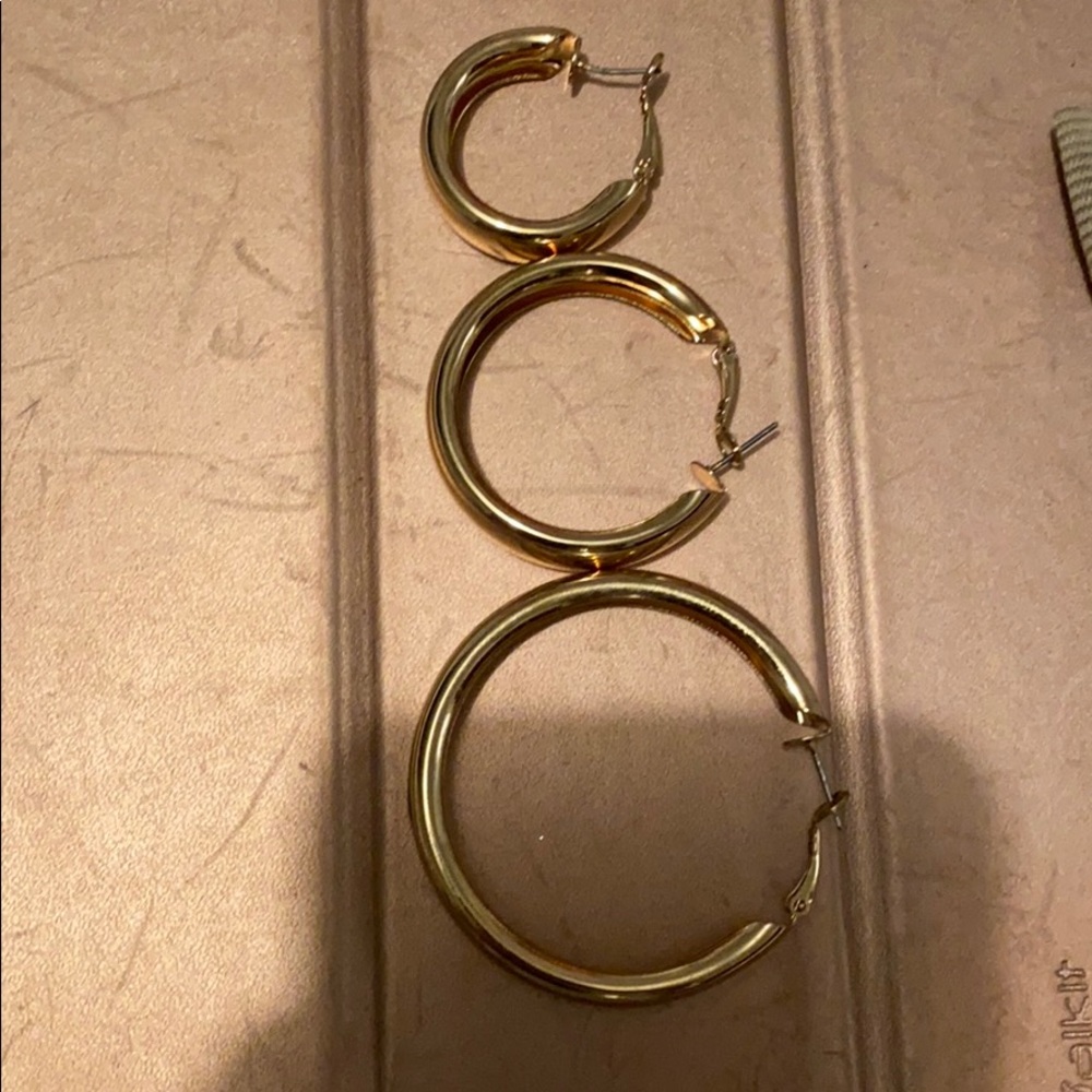 Hoop earrings